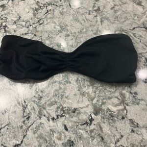 Forever 21 size XXL black strapless bathing suit top